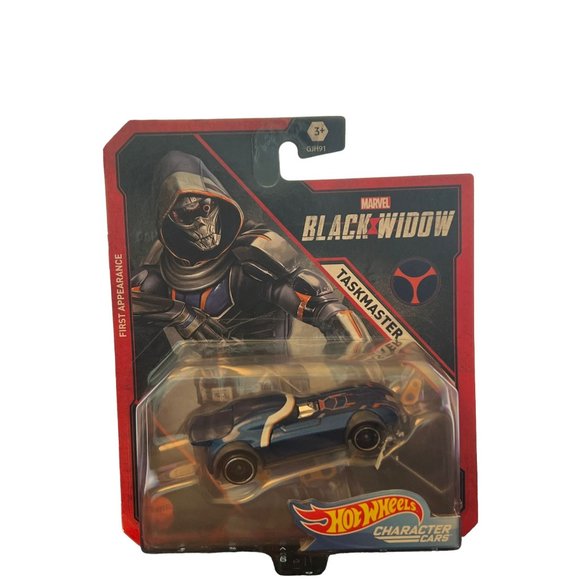Marvel Hot Wheels Character Cars Black Widow Taskmaster 2019 New 1st Appearance - Picture 1 of 5